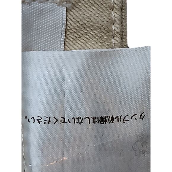 Chloé Beige Cotton Straight Leg Pants Women’s IT 36 High Rise Italy Holiday Gift - Picture 13 of 14